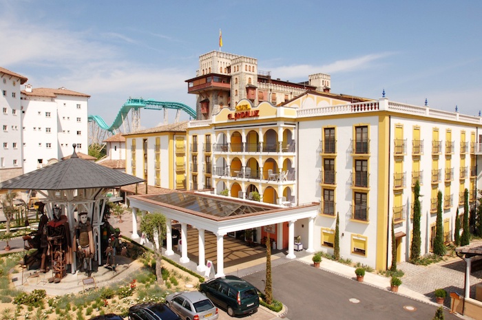 Außenansicht von Hotel El Andaluz im Europa-Park